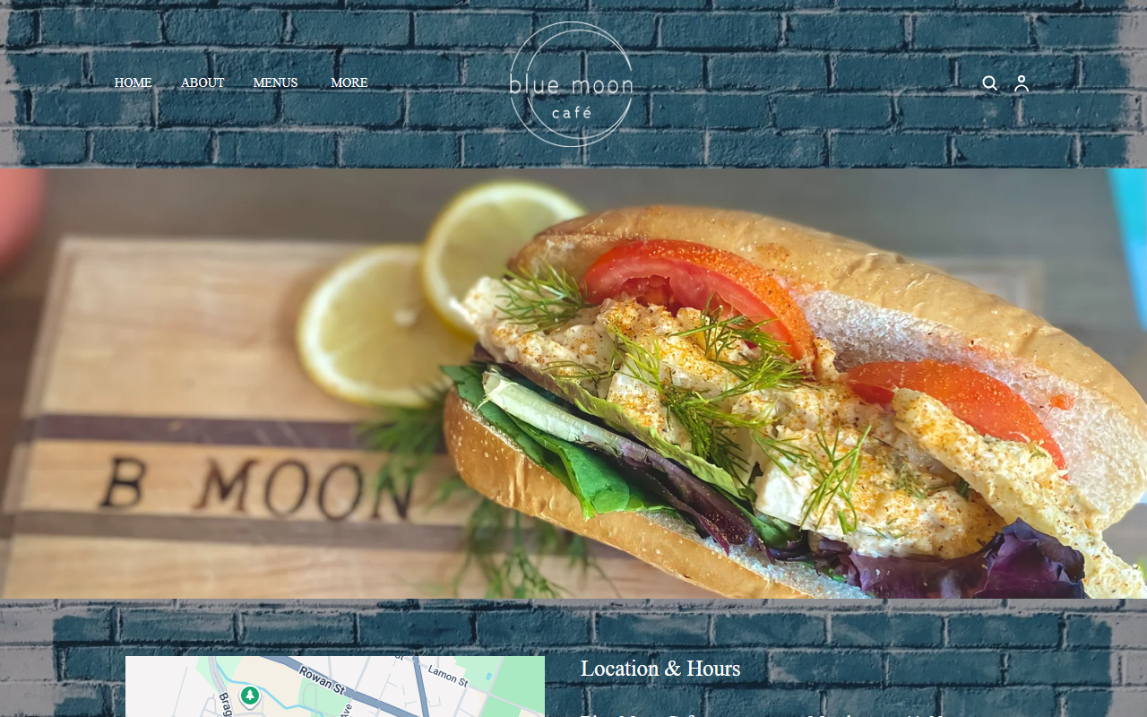 310bluemooncafe.com screenshot