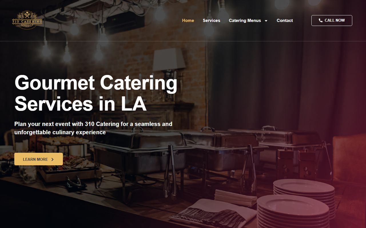310catering.com screenshot