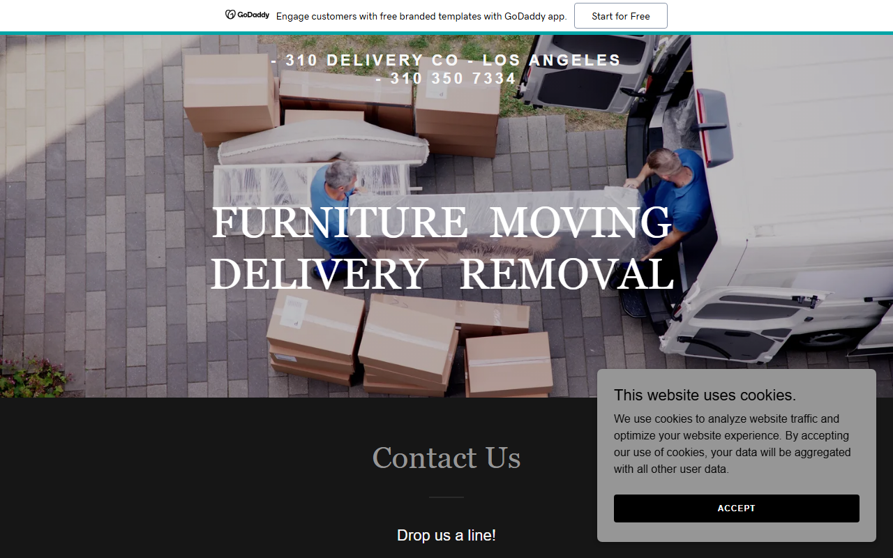 310deliveryco.com screenshot