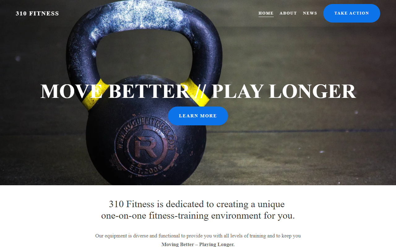 310fitness.com screenshot