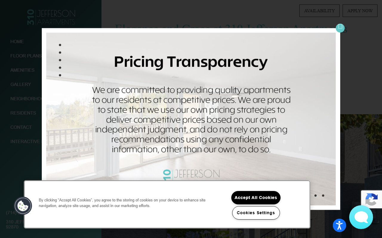 310jeffersonapts.com screenshot