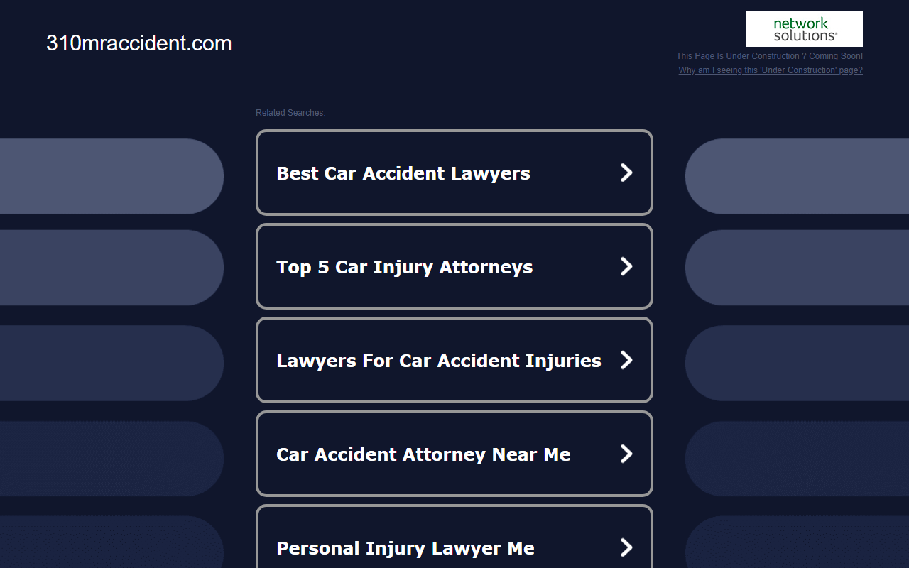 310mraccident.com screenshot
