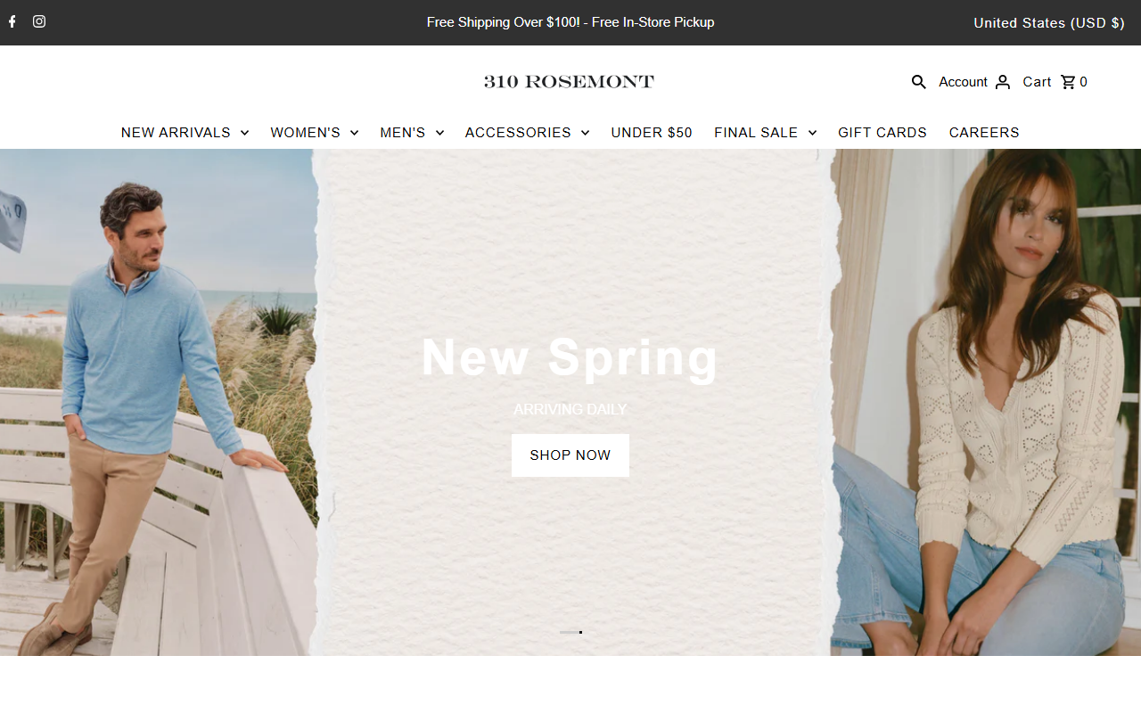 310rosemont.com screenshot