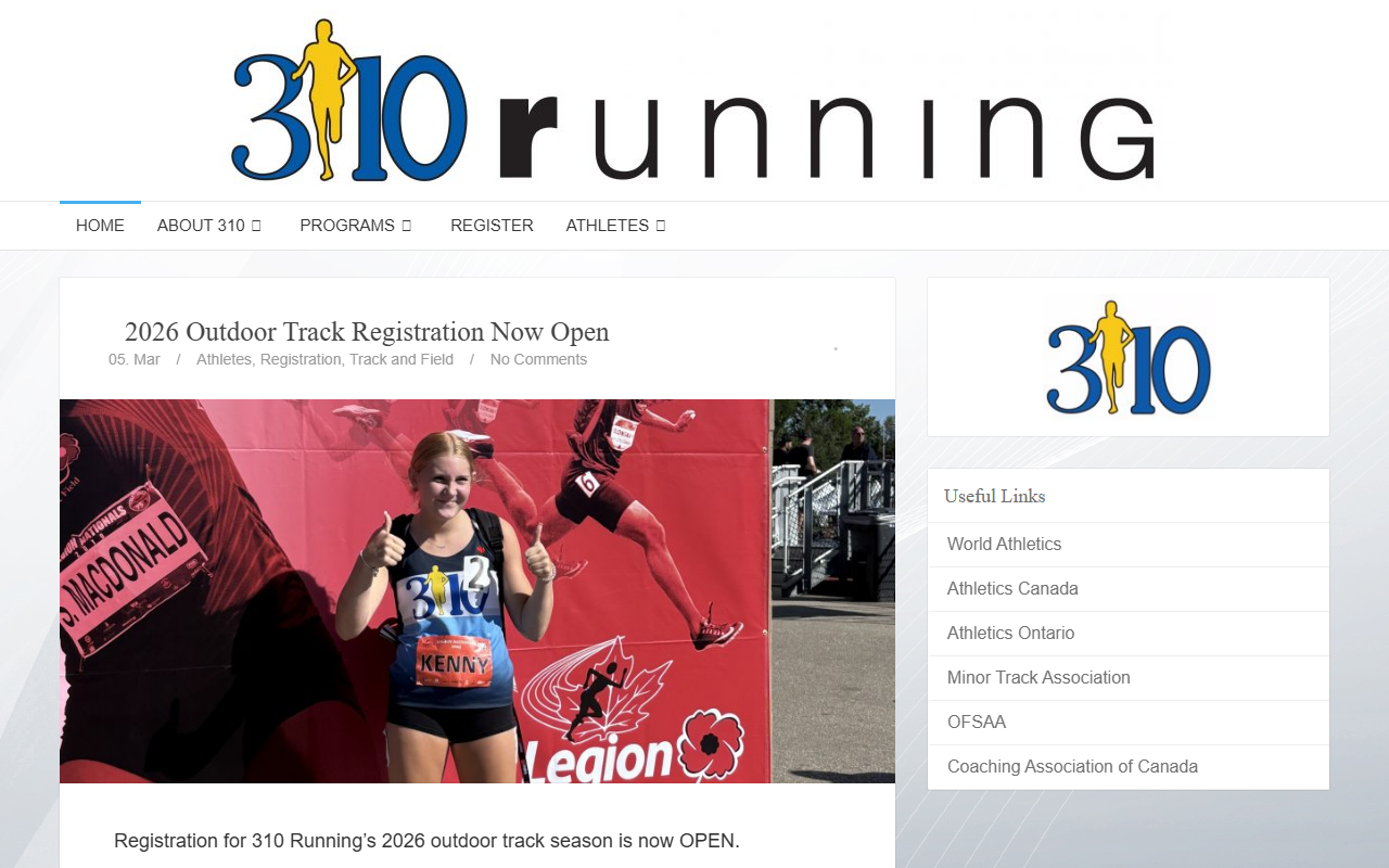 310running.com screenshot