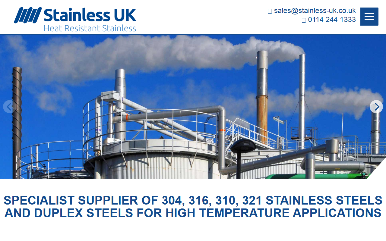 310stainless.com screenshot