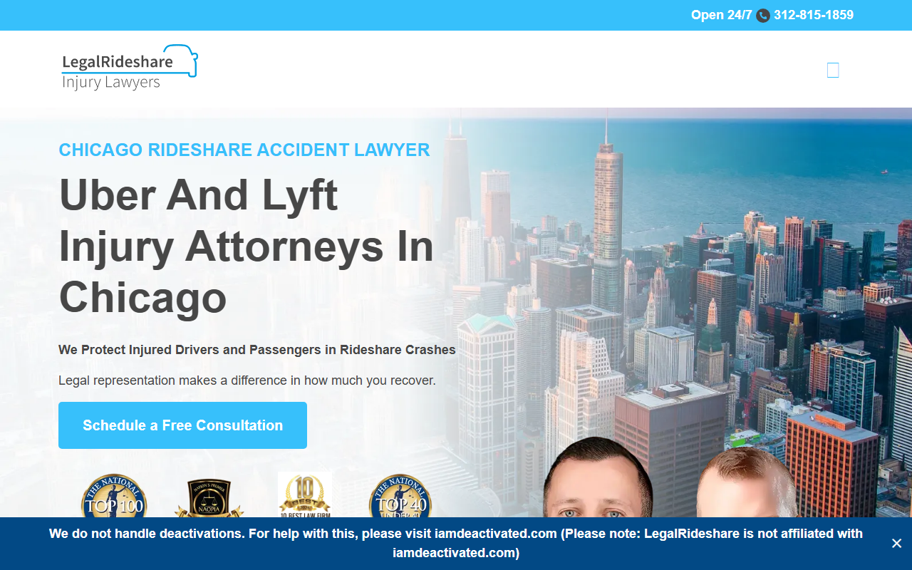 312-injured.com screenshot