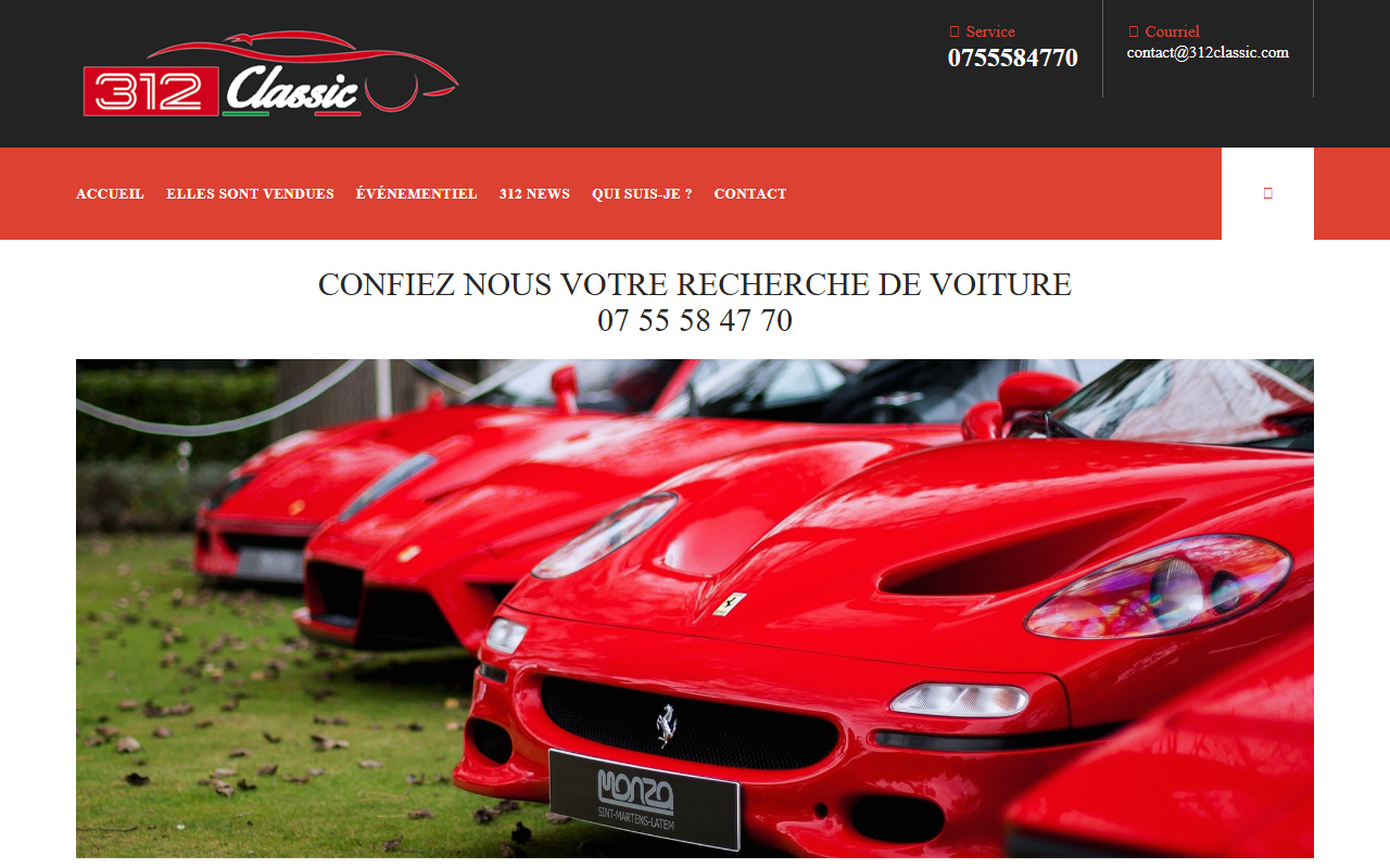 312classic.com screenshot