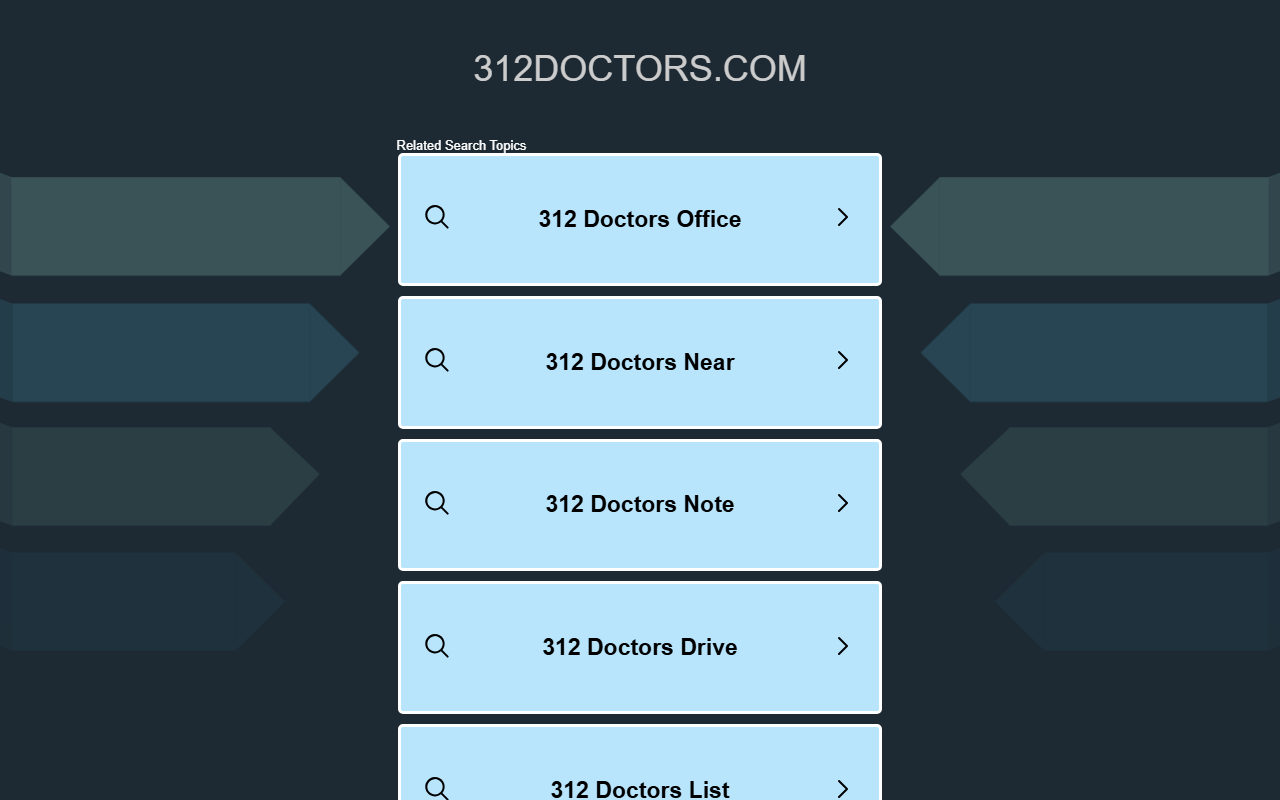 312doctors.com screenshot