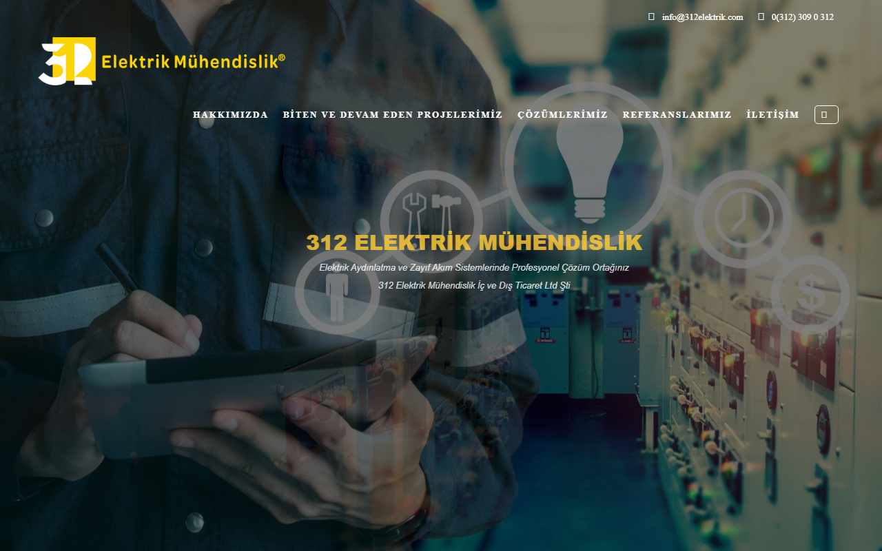 312elektrik.com screenshot