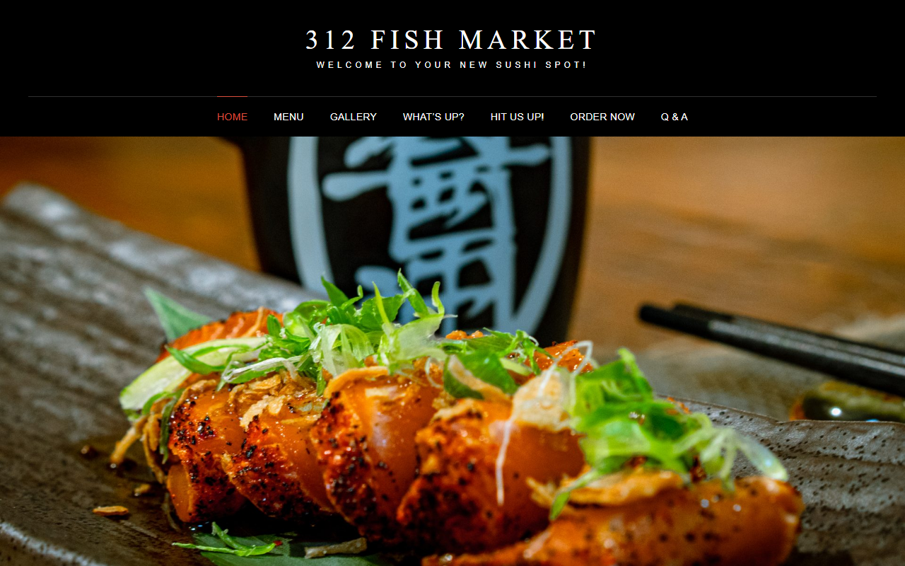 312fishmarket.com screenshot