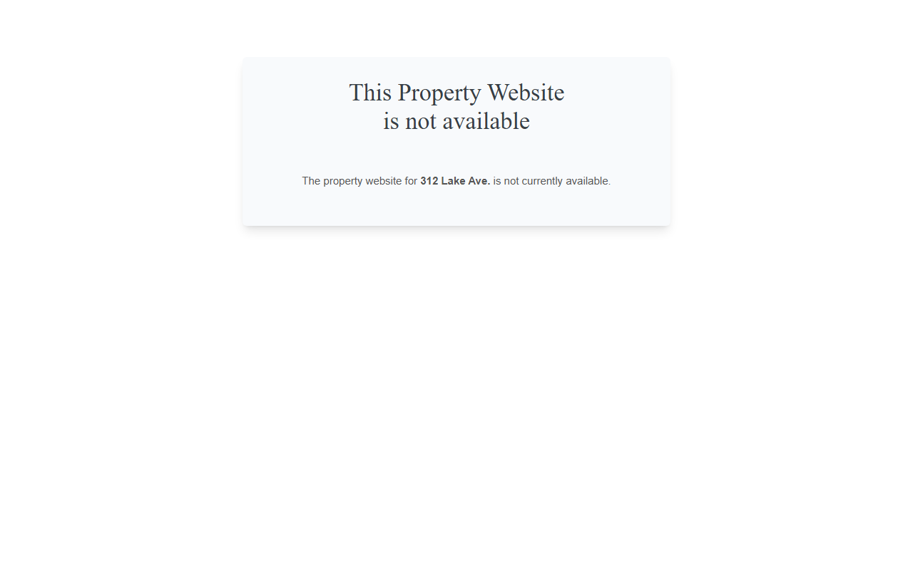 312lakeavenue.com screenshot