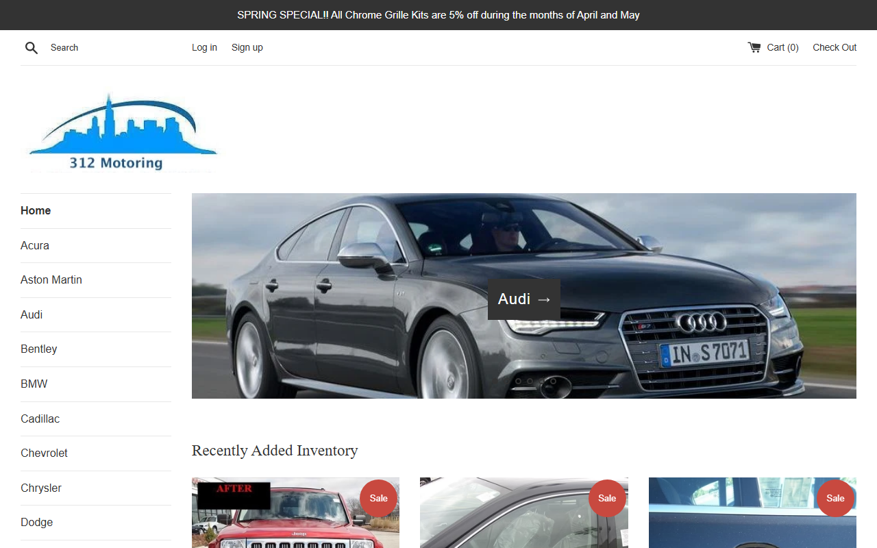 312motoring.com screenshot