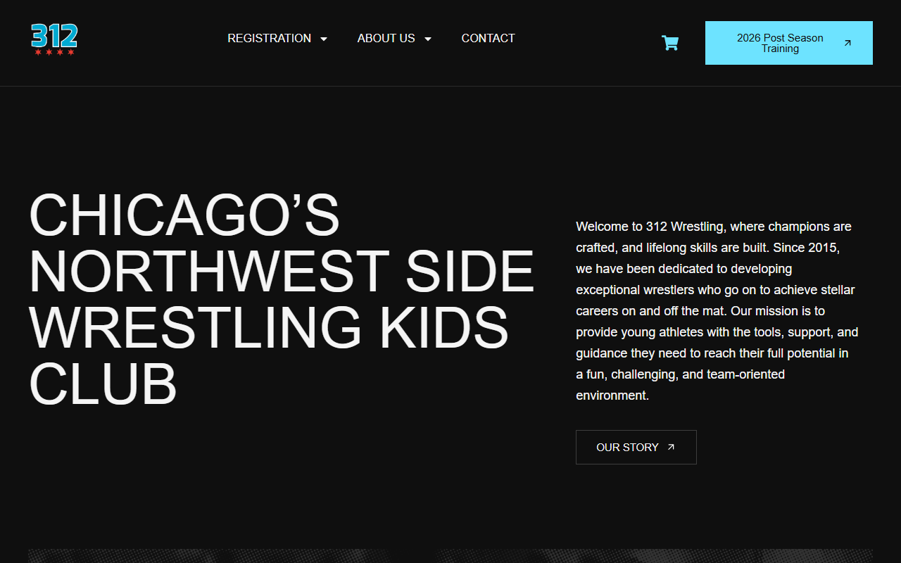 312wrestling.com screenshot