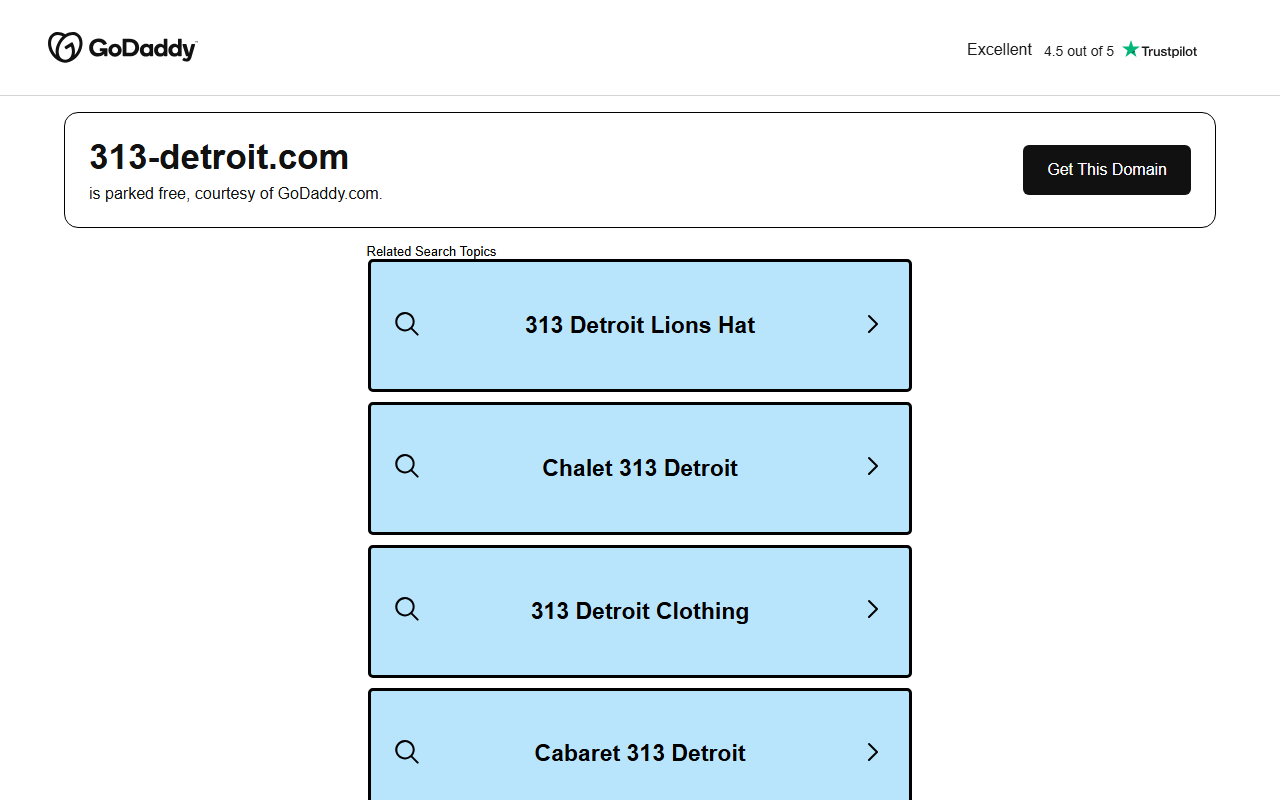 313-detroit.com screenshot
