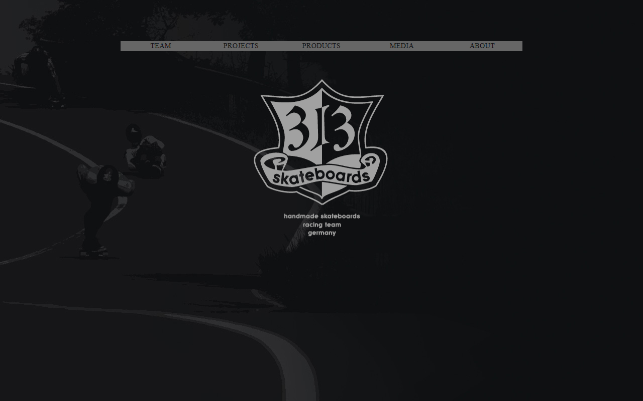 313-skateboards.com screenshot
