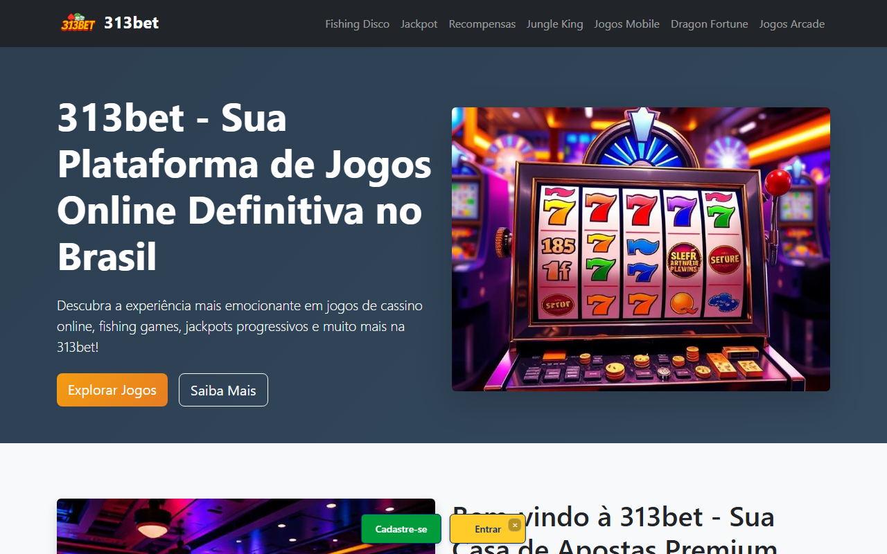 313bet-login.com screenshot