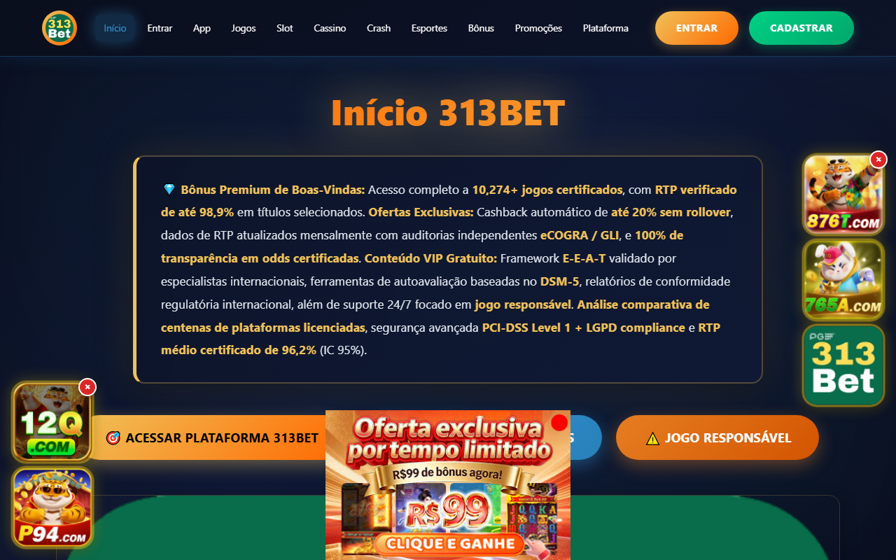 313betbrasil.com screenshot