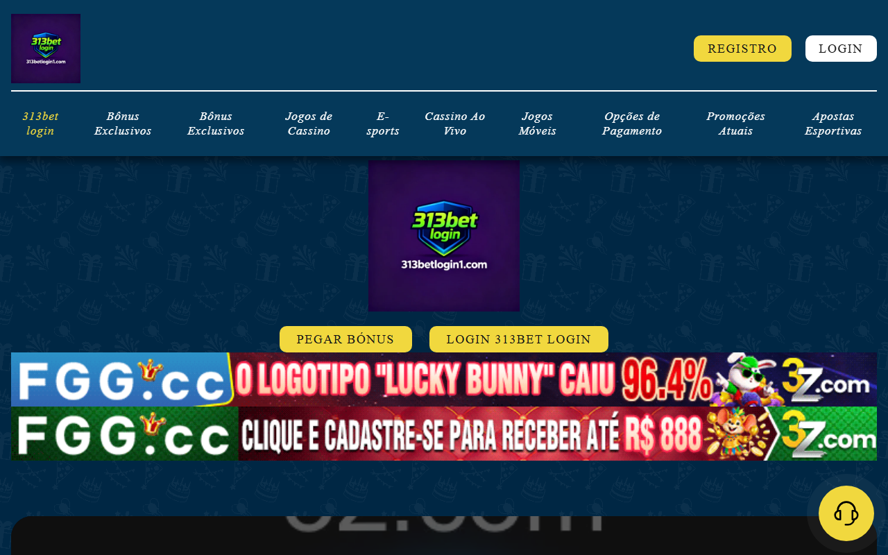 313betlogin1.com screenshot