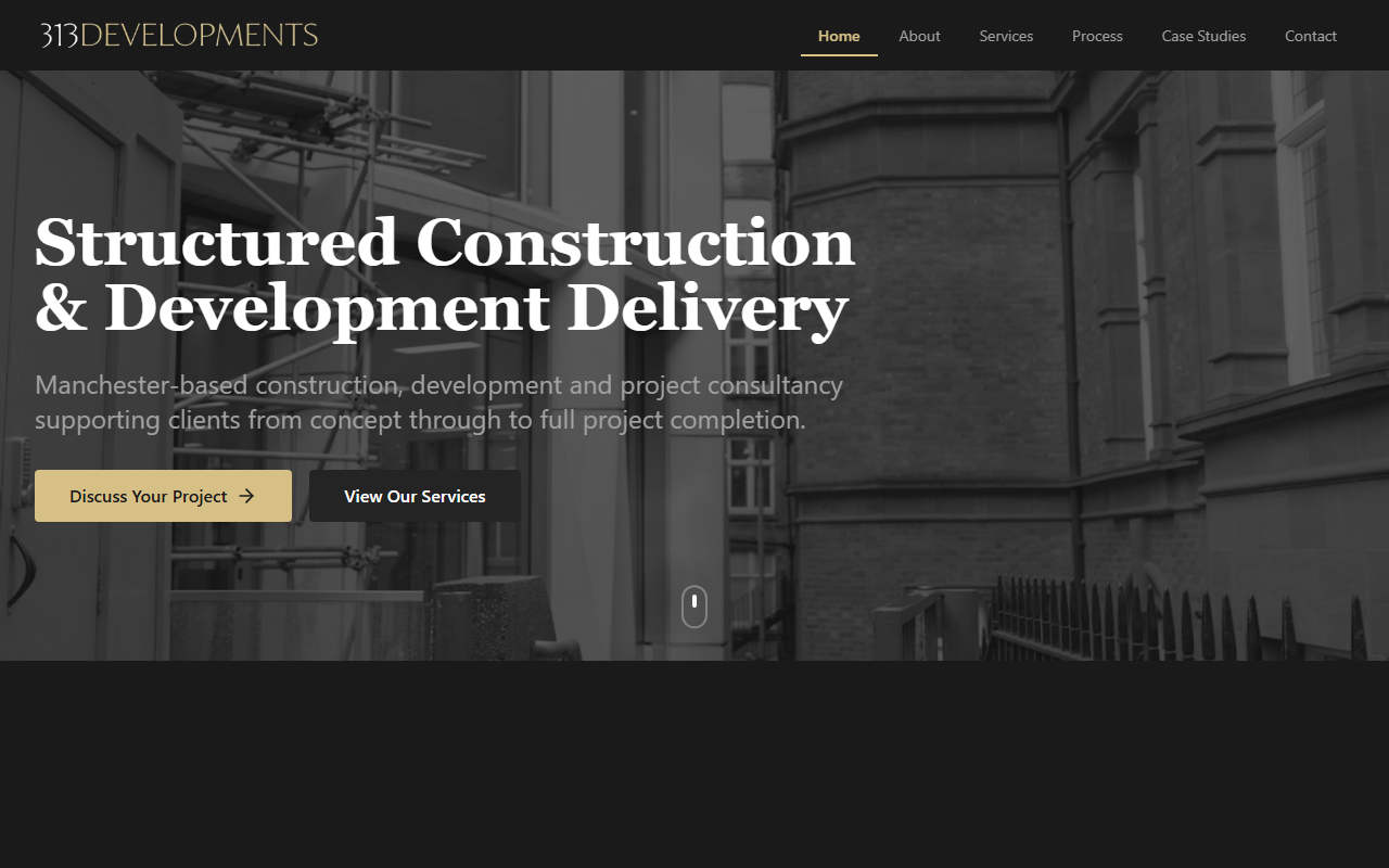 313developments.com screenshot