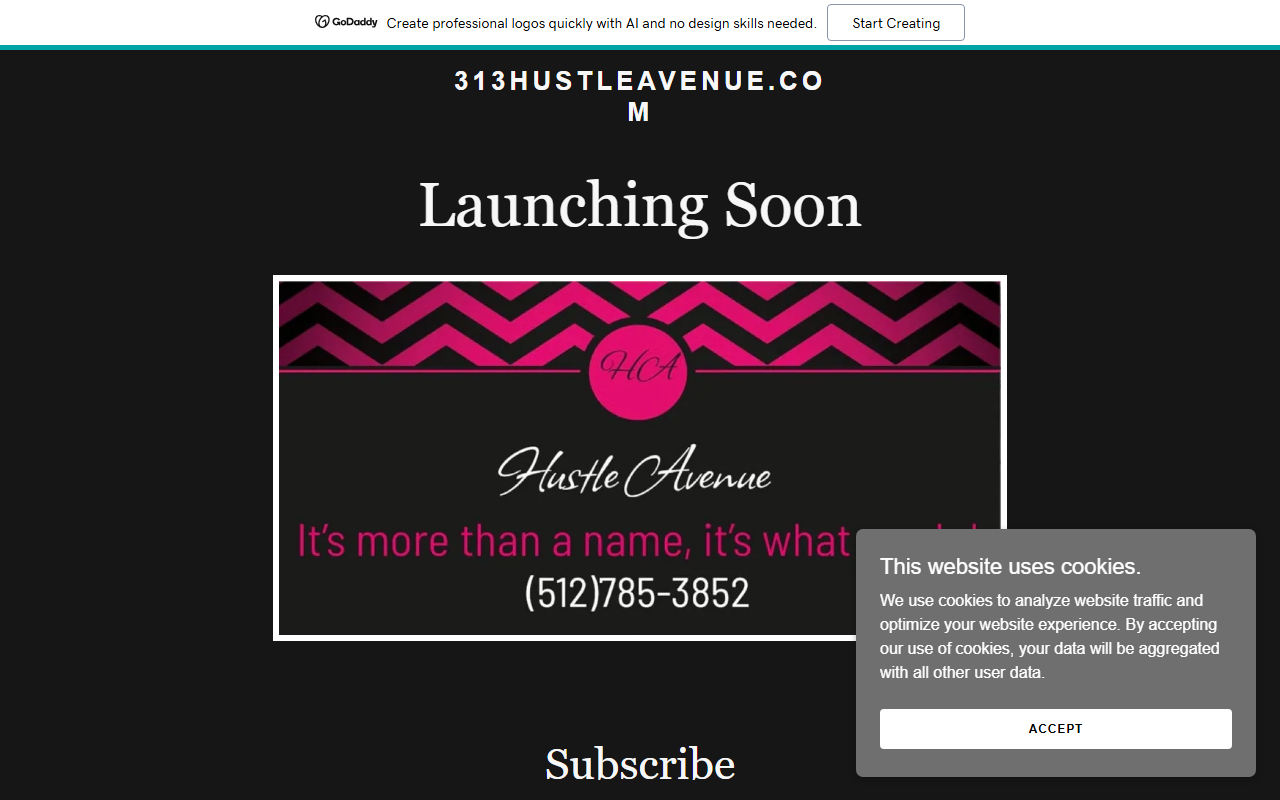 313hustleavenue.com screenshot
