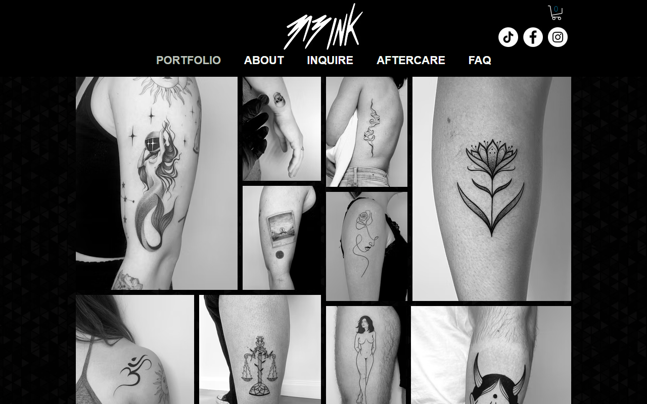 313inkcollective.com screenshot