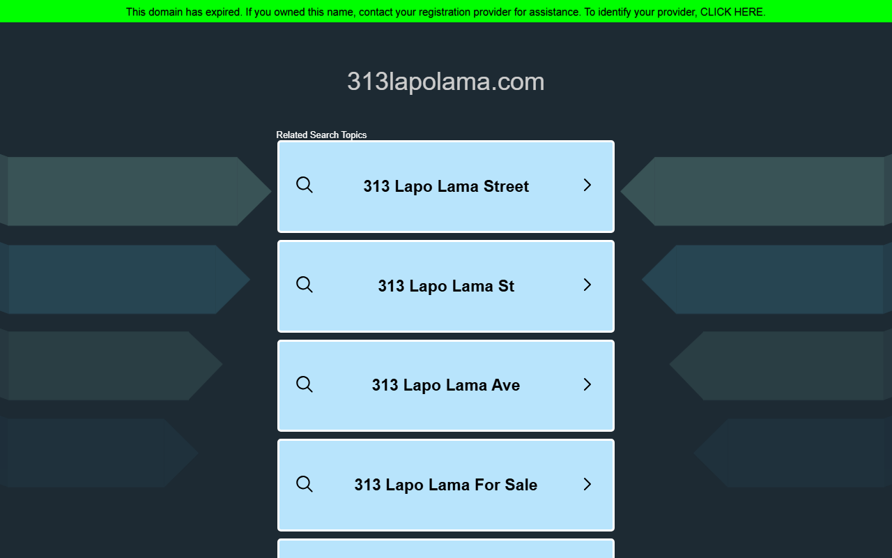 313lapolama.com screenshot