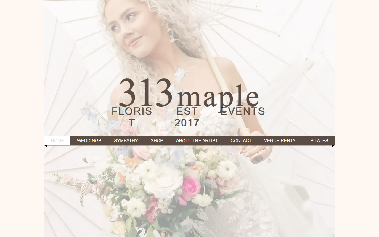 313mapleflorist.com screenshot