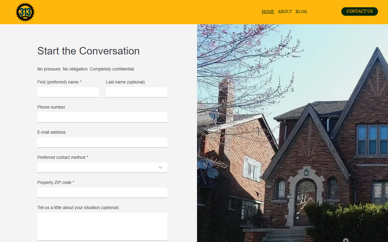 313residential.com screenshot