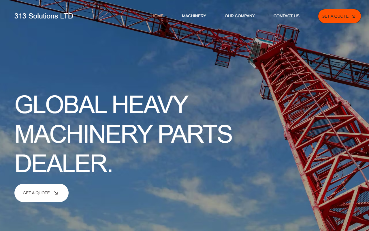 313solutionsltd.com screenshot