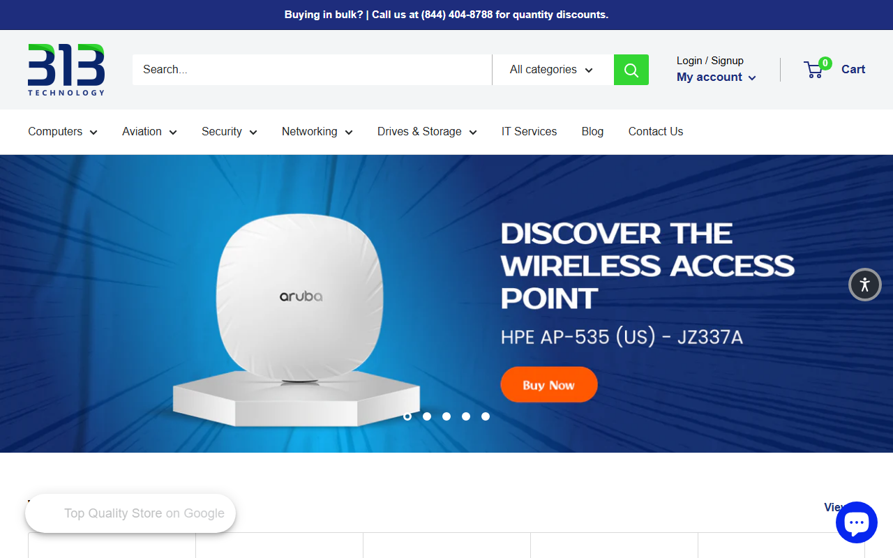 313technology.com screenshot