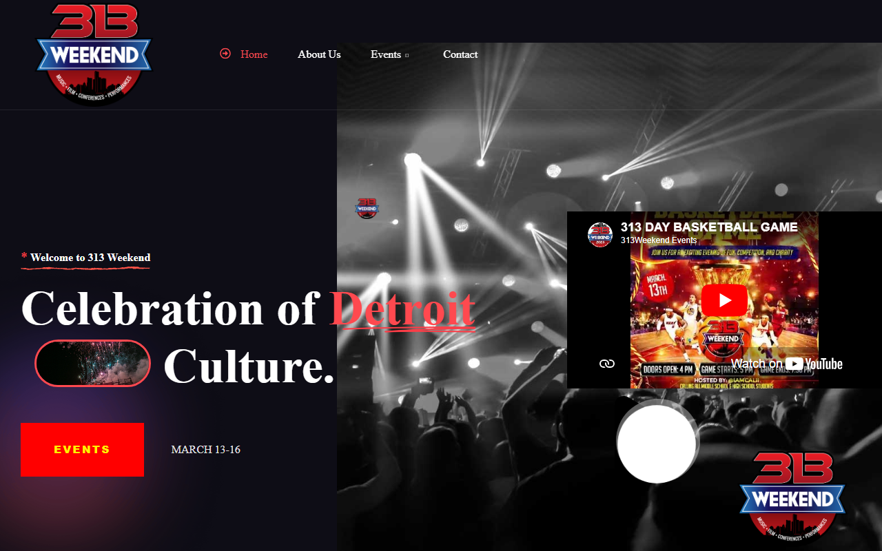 313weekend.com screenshot