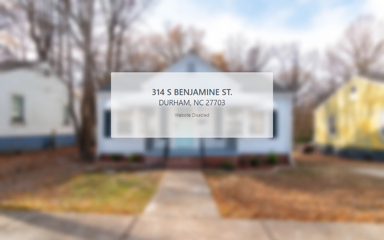 314benjamine.com screenshot