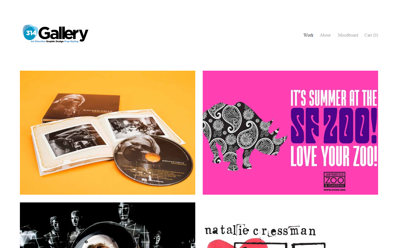 314gallery.com screenshot