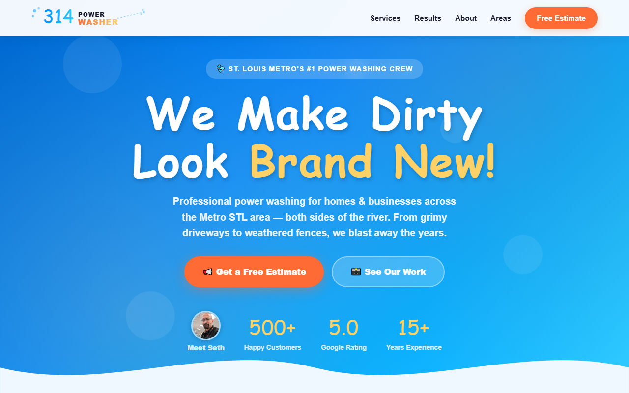 314powerwasher.com screenshot