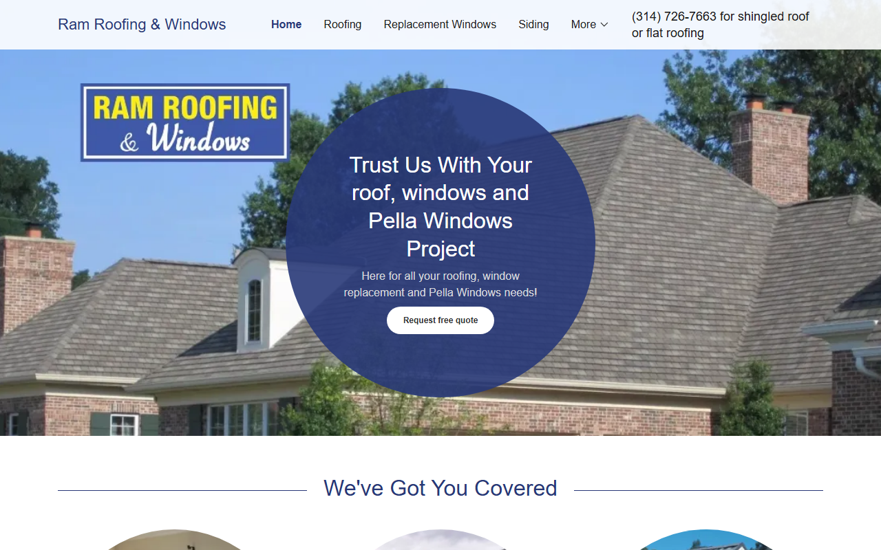 314ramroof.com screenshot
