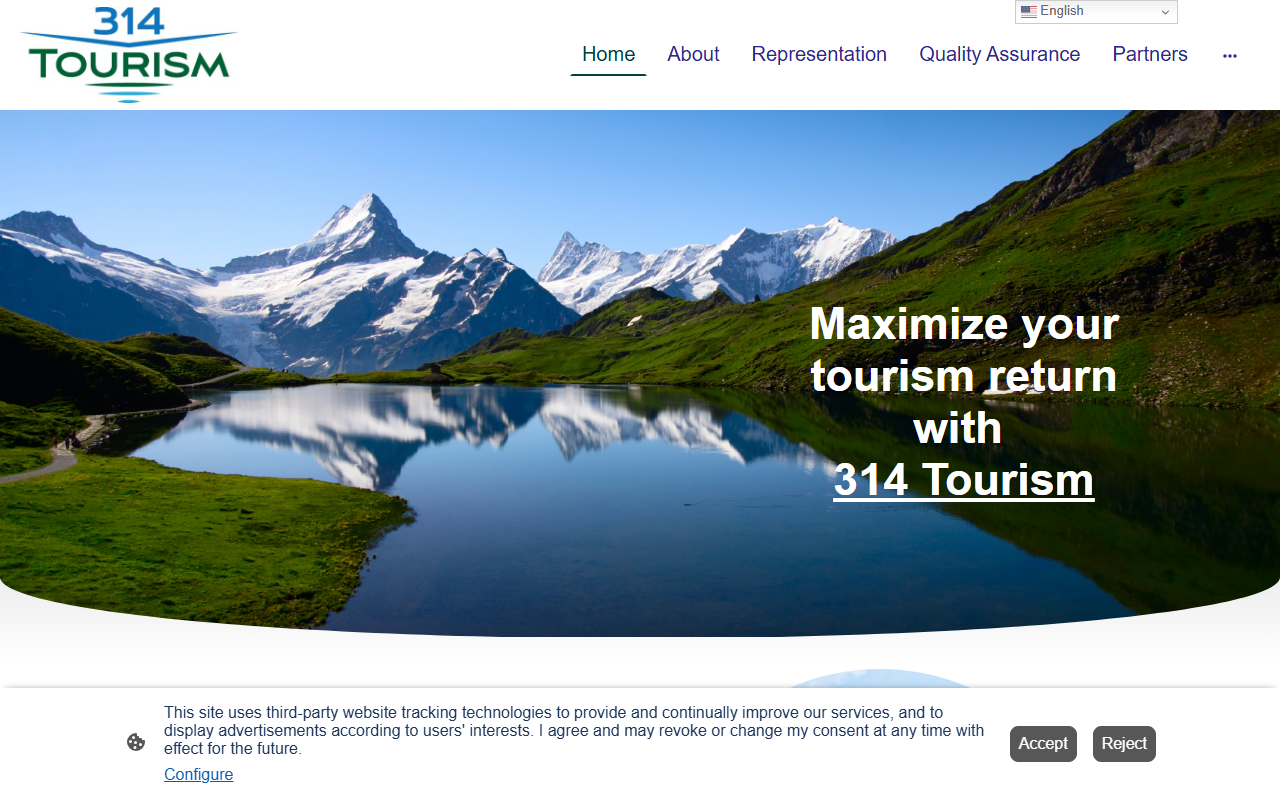 314tourism.com screenshot
