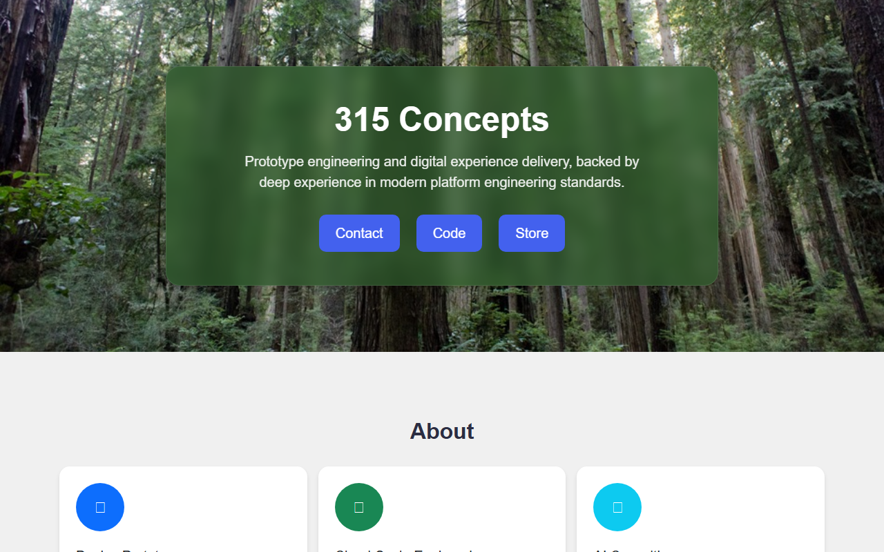 315concepts.com screenshot