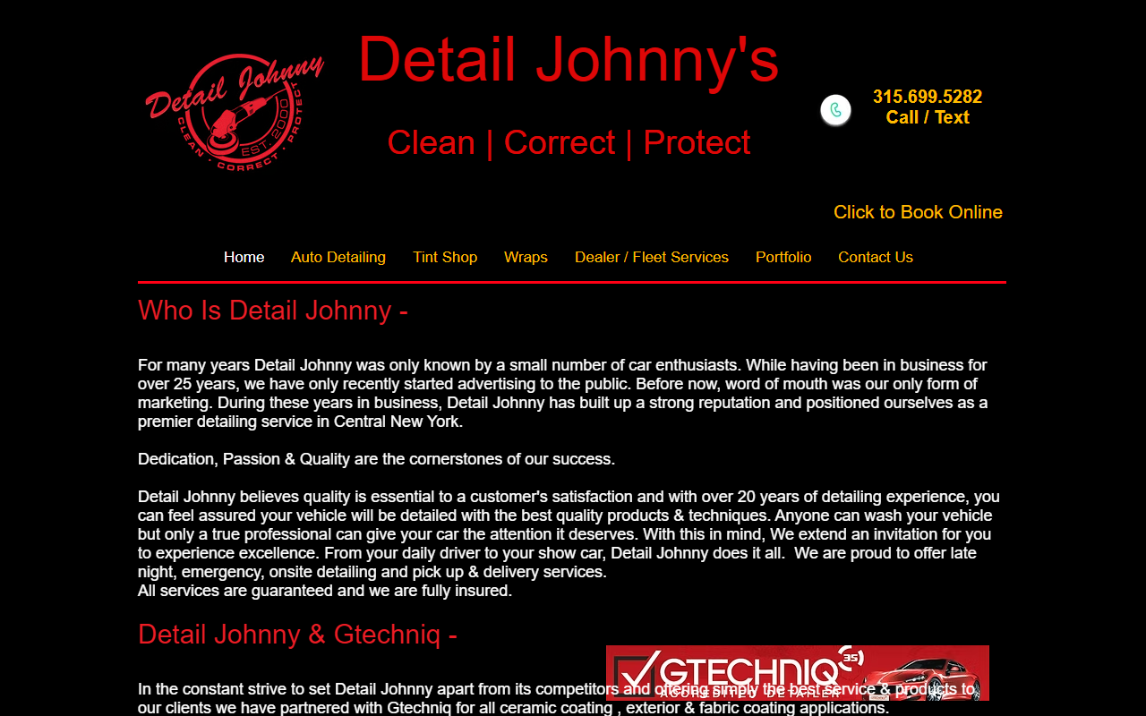 315detailing.com screenshot