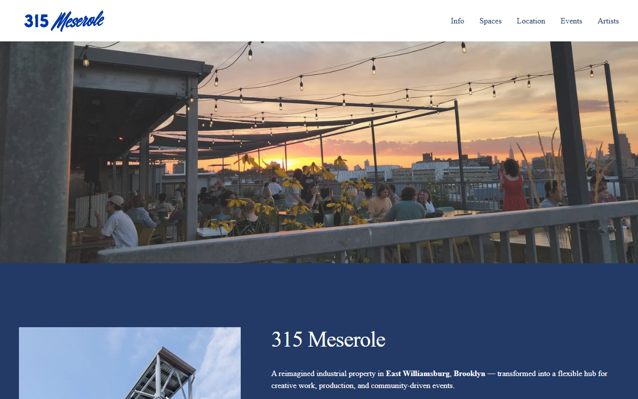 315meserole.com screenshot