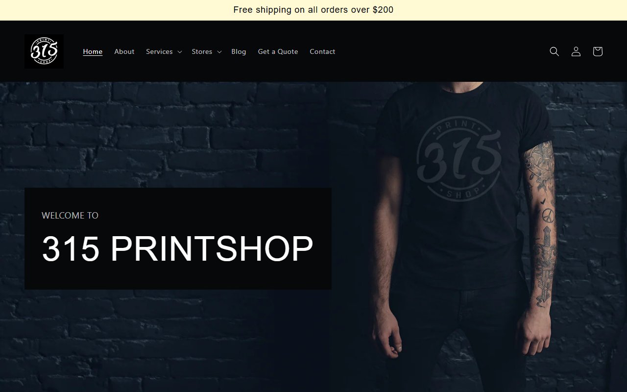 315printshopllc.com screenshot