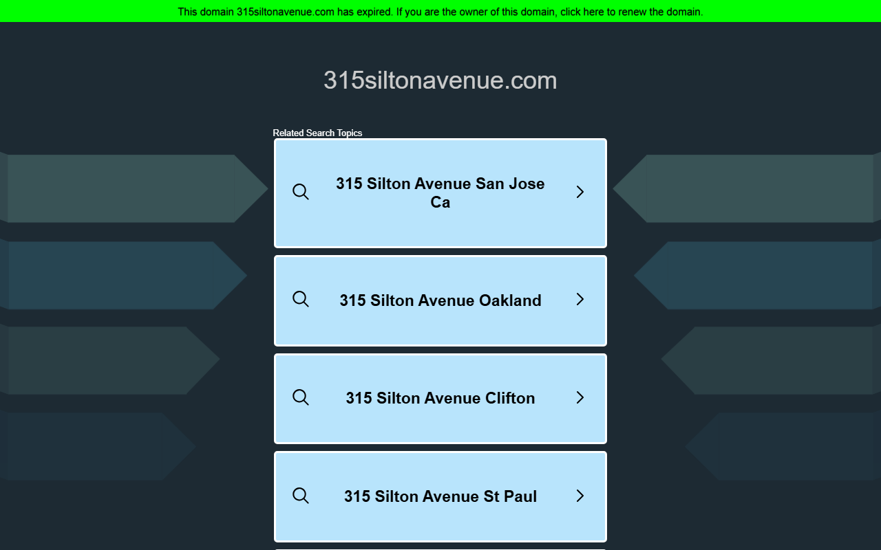 315siltonavenue.com screenshot