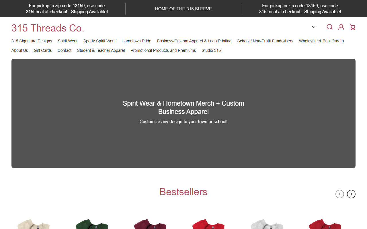 315threadsco.com screenshot