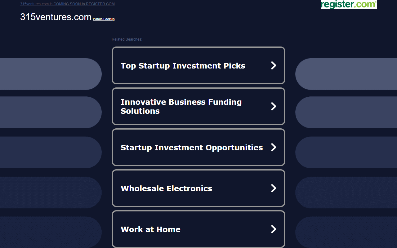 315ventures.com screenshot