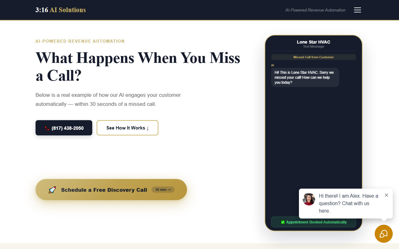 316aisolutions.com screenshot