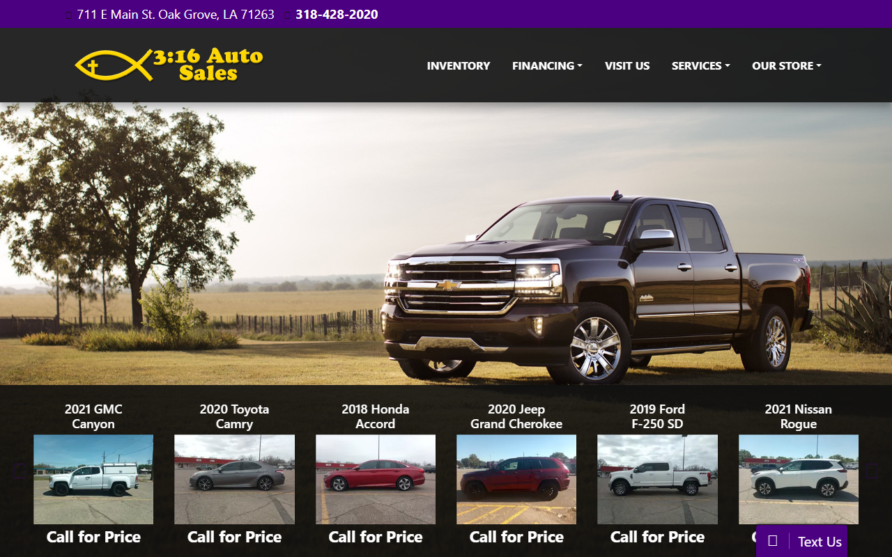 316autosalesllc.com screenshot
