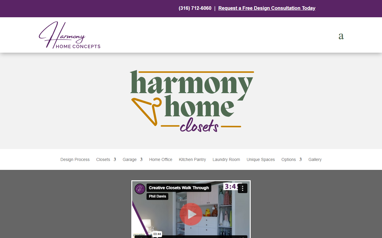 316closets.com screenshot