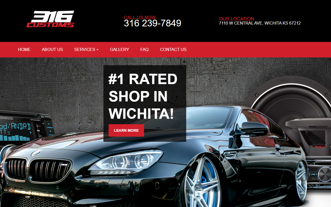 316customs.com screenshot