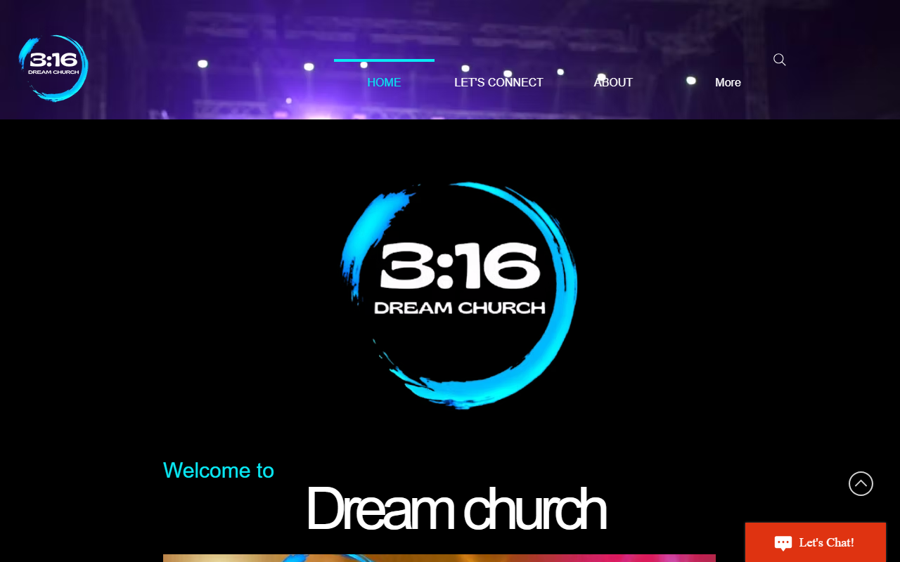 316dreamchurch.com screenshot