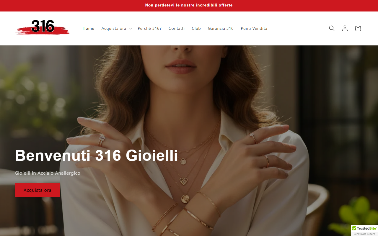 316gioielli.com screenshot