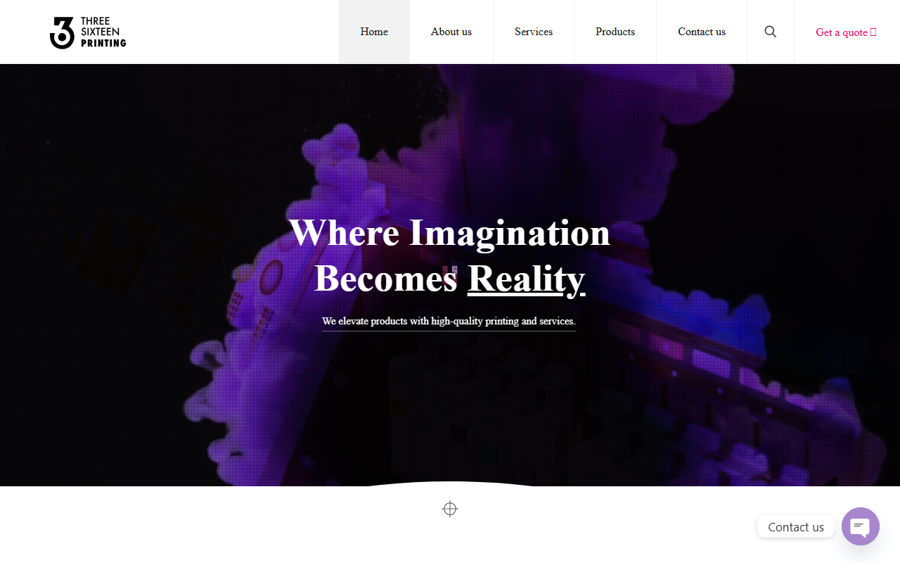 316printing.com screenshot